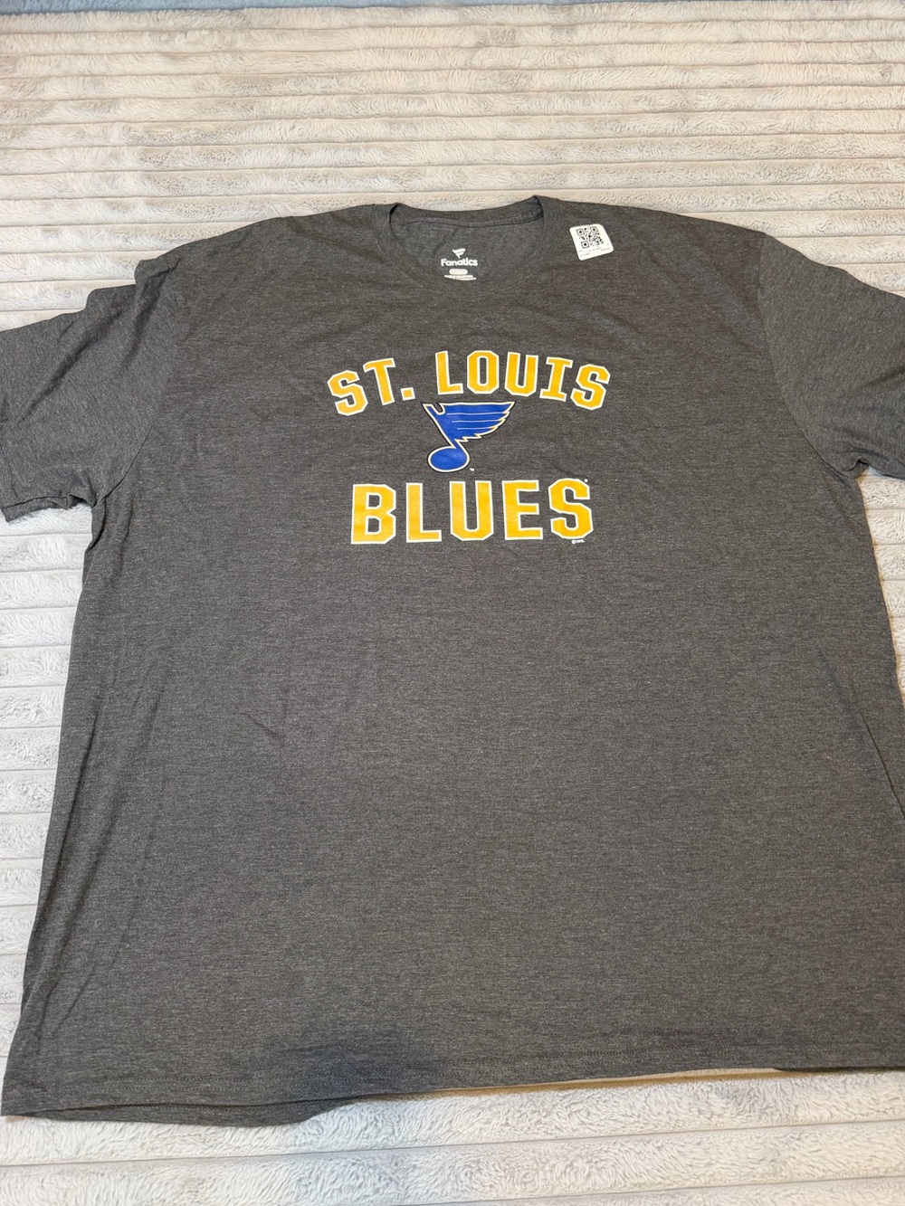 St. Louis Blues Men's Gray Graphic T-Shirt